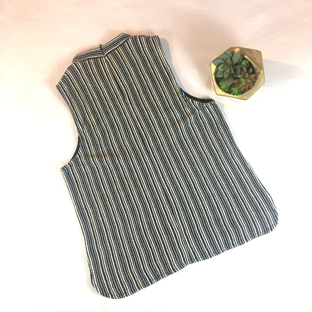 💎SOLD💎MADEWELL Vertical Striped Tank Top M - Picture 2 of 4